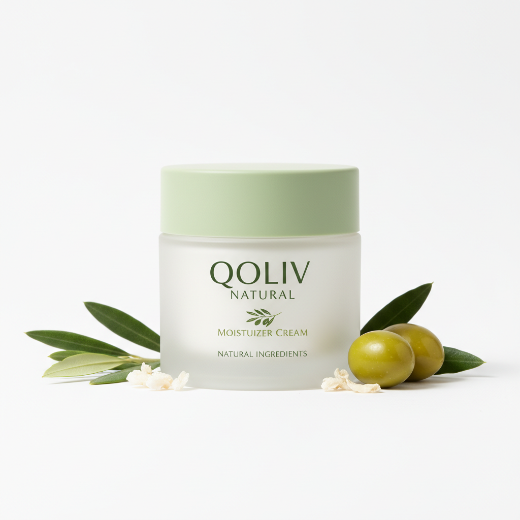 🌿 QOLIV Hydrating Face Cream – Deep Moisture & Glow